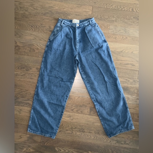 DAMSON MADDER JEANS- Vintage wash sailor wide leg jeans - US 4 - Picture 4 of 5